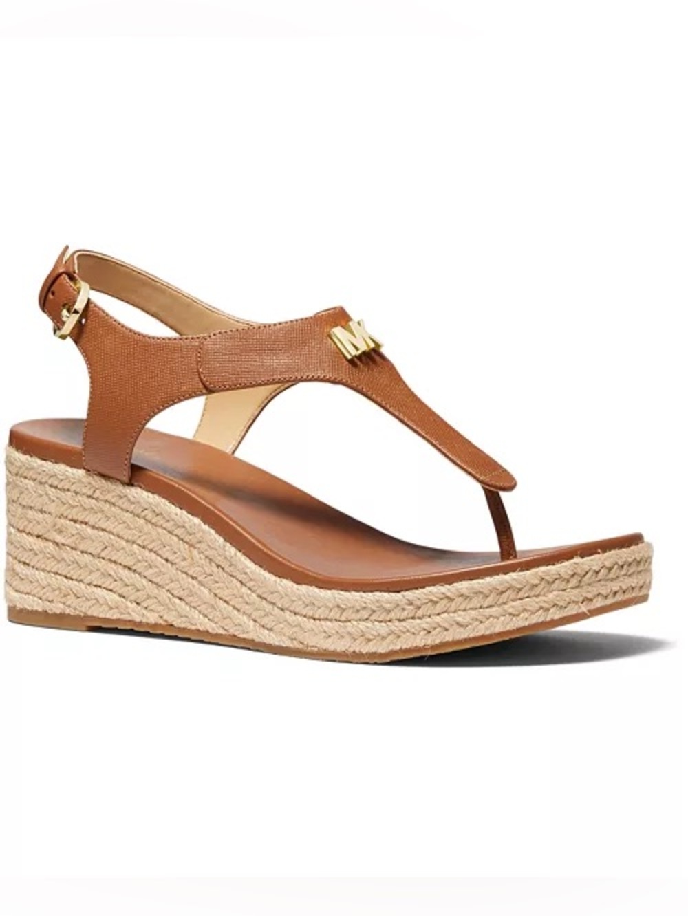 BRAND NEW Size 10 Michael Kors Women's Laney Thong Espadrille Wedge Sandals